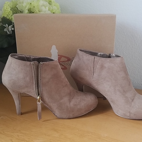 Taupe Booties - Picture 1 of 6
